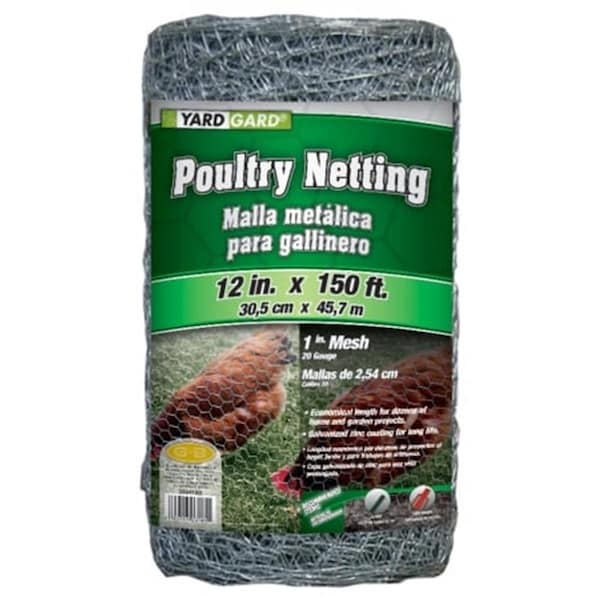 Mat 12in. X 150 1in. Mesh Poultry Netting MA309788 - main
